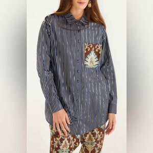 Farm Rio: Brown Wonderful Arabesque Shirt